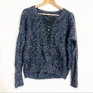NWT EXPRESS Fuzzy Sweater Women Size XS